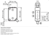 SICK WL100-N1429 Miniature Photoelectric Sensors NPN