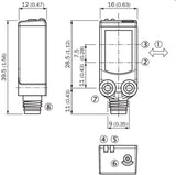 SICK WTB4-3P3162 Miniature Photoelectric Sensors PNP