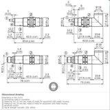 SICK VTF18-4P5312 Photoelectric proximity sensor PNP