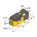 Turck Bi15U-CP40-AN6X2 1623510 Inductive Sensor