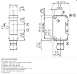 SICK WT150-P162 Photoelectric Proximity Sensor PNP