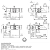 SICK VTF18-4P1140 Photoelectric proximity sensor PNP