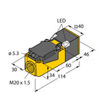 Turck BI30U-CP40-AP6X2 1625830 Inductive Sensor