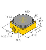 Turck Ni50-CP80-VP4X2 15696 Inductive Sensor