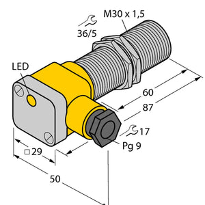 Turck BI10-G30SK-AZ3X