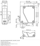 SICK WL280-2R4331 Photoelectric Retro-reflective Sensor