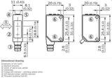 SICK WTB8-N1131 Photoelectric Proximity Sensor NPN