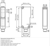 SICK WL14-2P430 Photoelectric Retro-Reflective sensor PNP