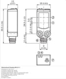 SICK WLG4-3F2132 Miniature photoelectric sensors PNP