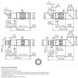 SICK VTF18-4P1612 Photoelectric proximity sensor PNP