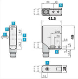 SICK WT12-2N130 Photoelectric Proximity Sensor NPN