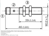 SICK IME12-02BPOZC0K Inductive proximity sensors PNP